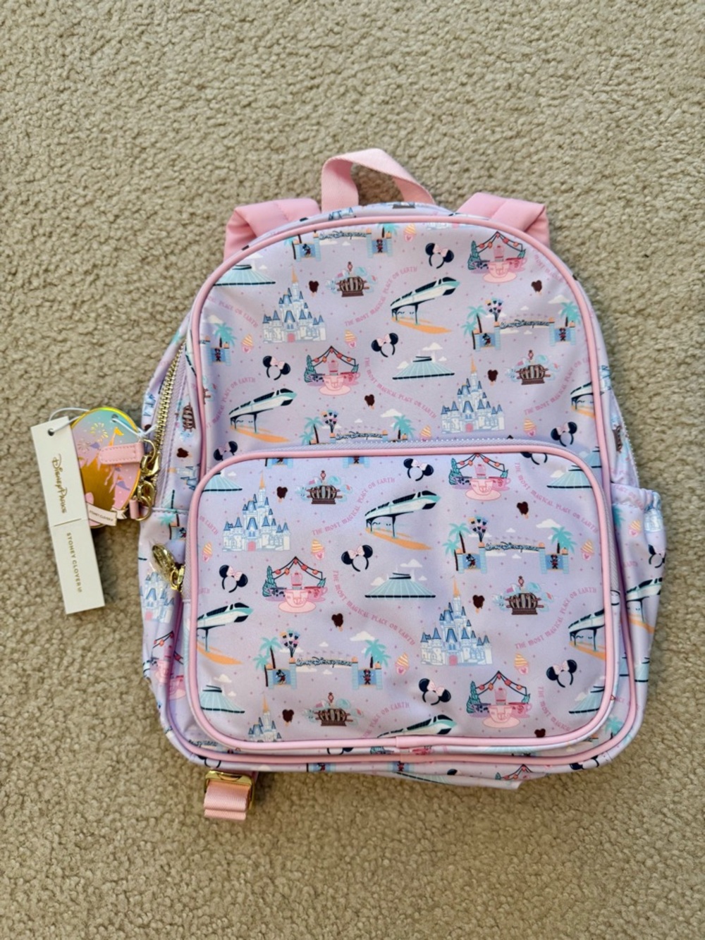 Stoney Clover Lane Disney World Backpack NWT